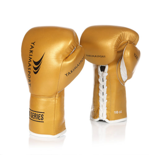 Boxerské rukavice TIGER Gold / Black L - séria PRO 2.0