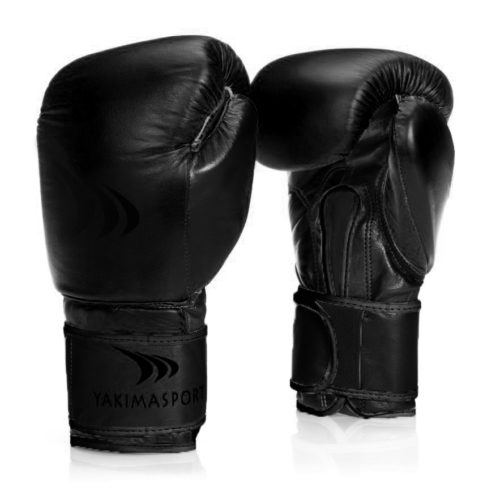 Boxerské rukavice GRAND matt/black (prírodna koža)